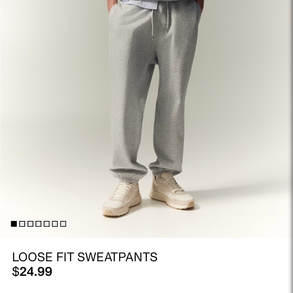 H&M loose fit sweatpants Men's Medium